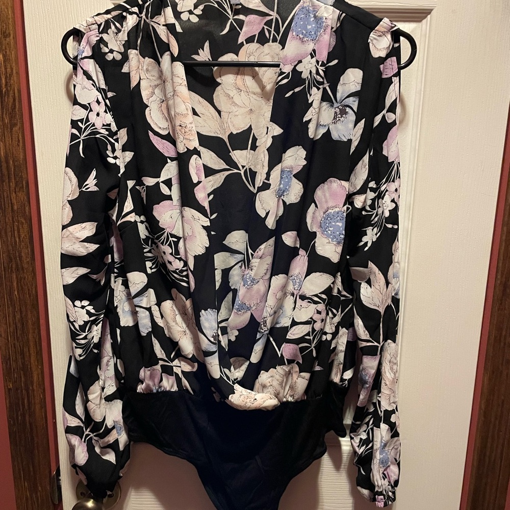 Floral Long Sleeve Bodysuit